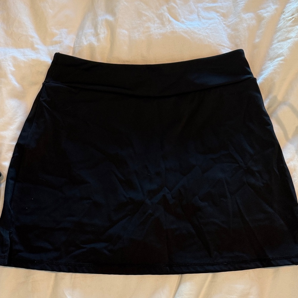 Black Athletic Skort for Women